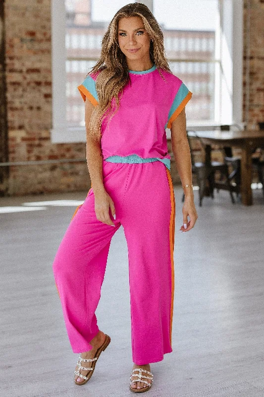 Cece Colorblock Lounge Set | S-2XL