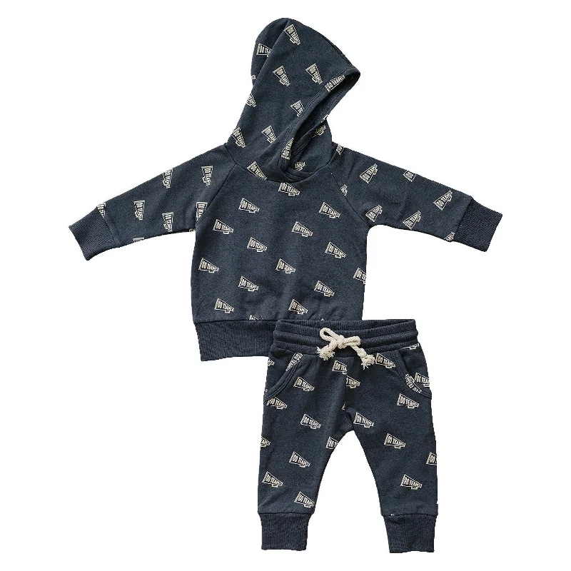 Hooded French Terry Set - Go Team