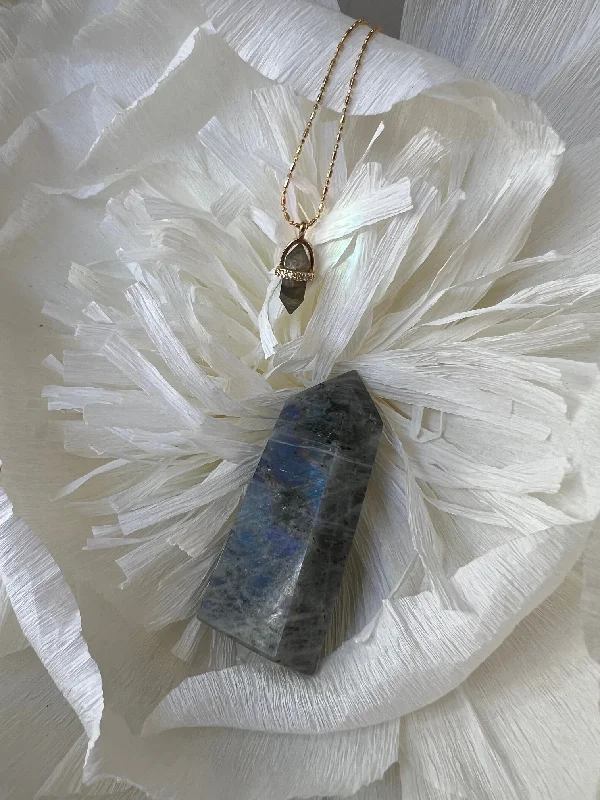 Crystal Point + Necklace Gift Set