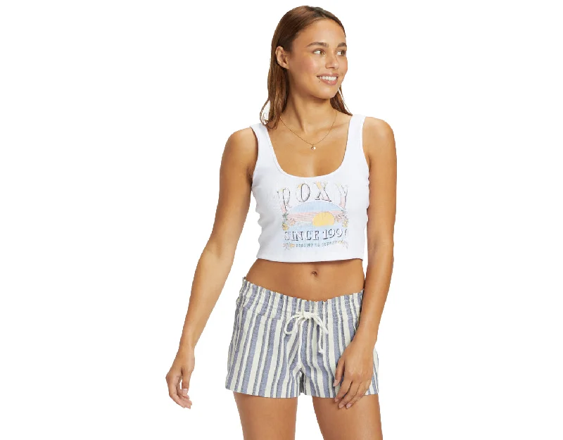 Roxy Sunrise To Sunset Cropped Tank