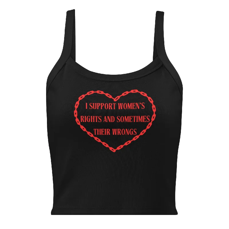 I Support Women’s Wrings Tank Top