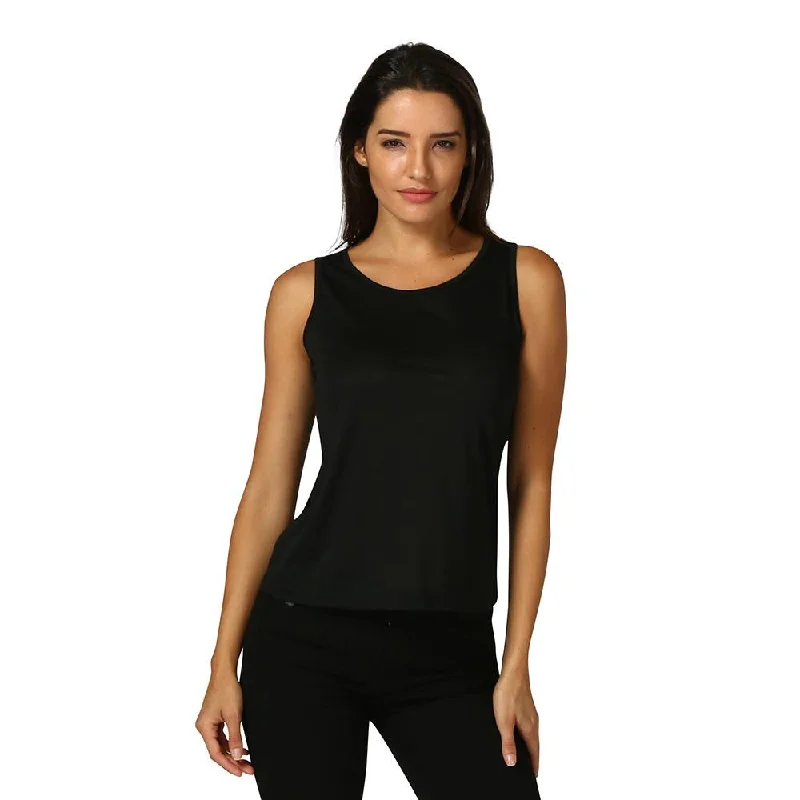 Solid Black Tank Top