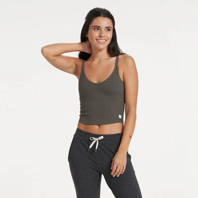 Vuori Rib Cropped Tank Top