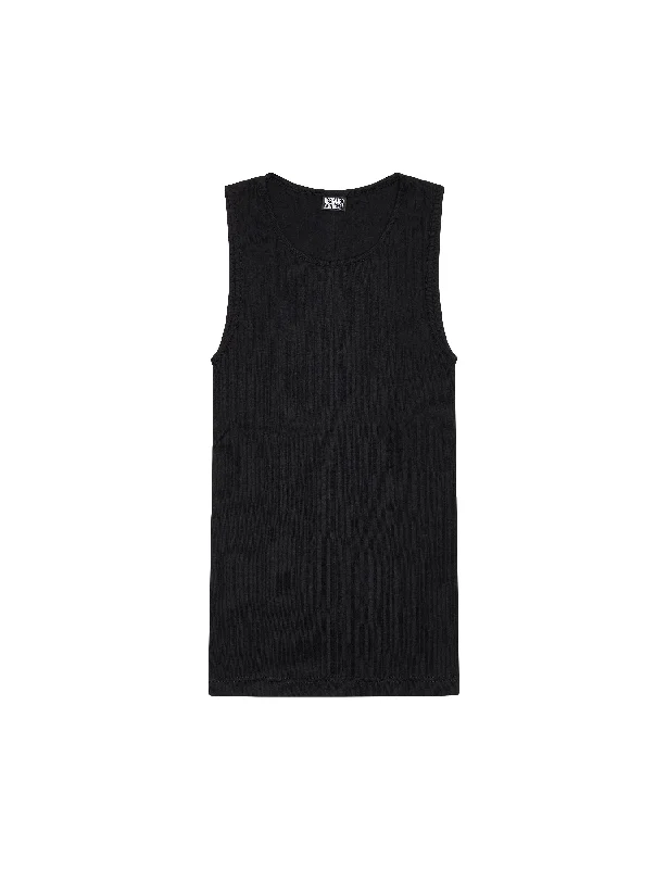 NPS Tank Top Solid Color, Black