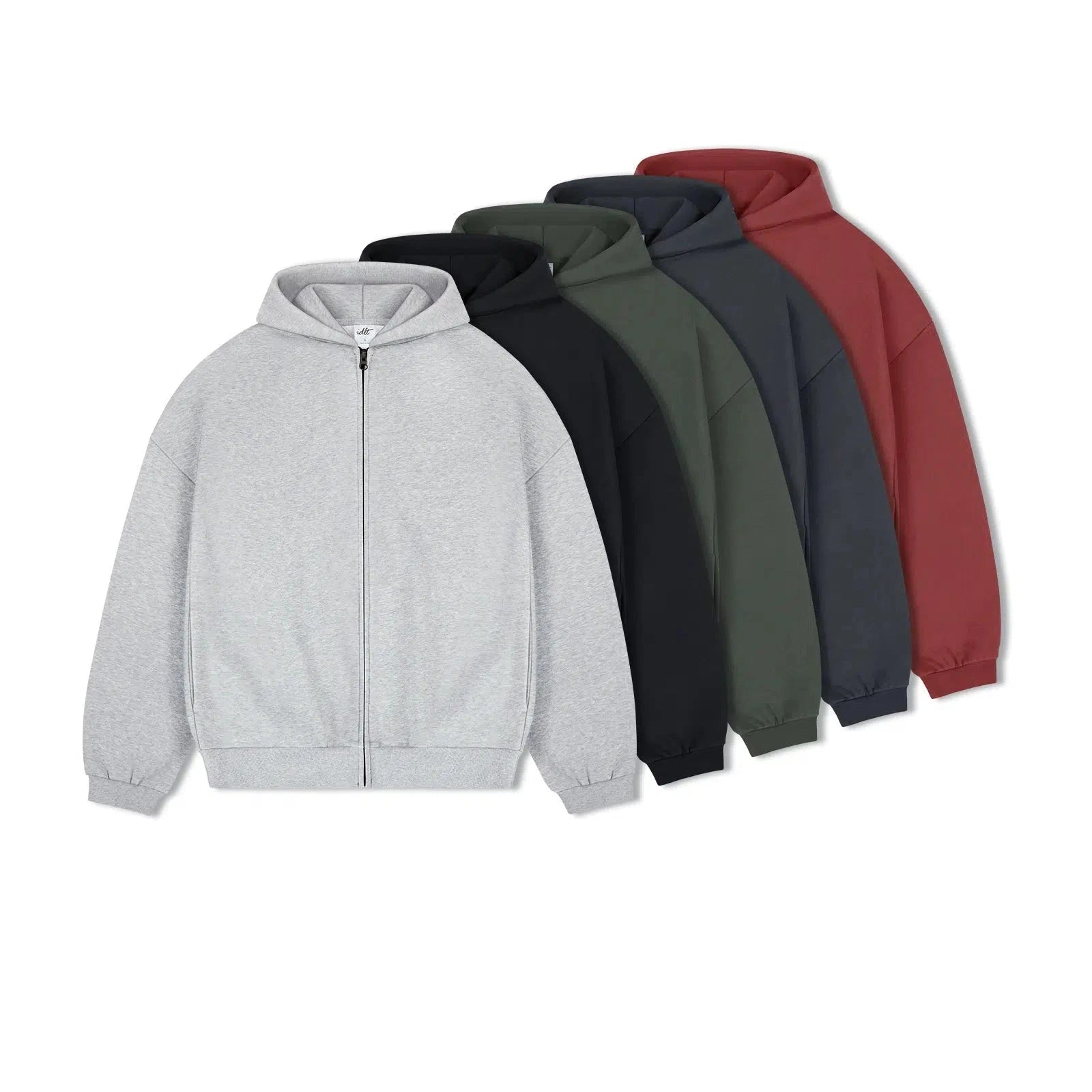 Velvet Hoodie Zipper Jacket