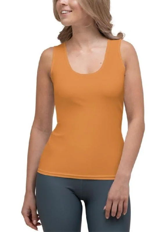 Tangerine Orange Tank Top