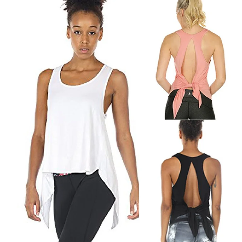 Backless Summer Style Sleeveless Blouse