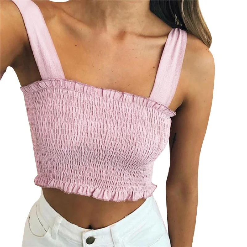 Casual Bandage Halter Top