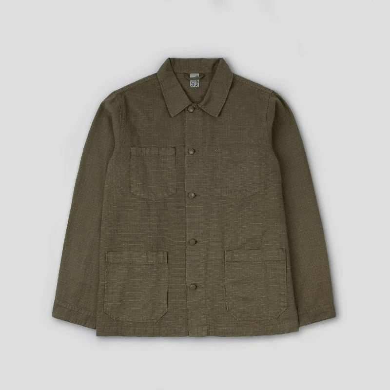 Ripstop Chore Jacket Olive