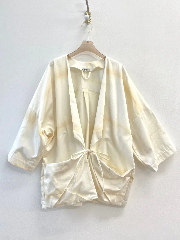 Sun Dyed Ivory Chore Jacket