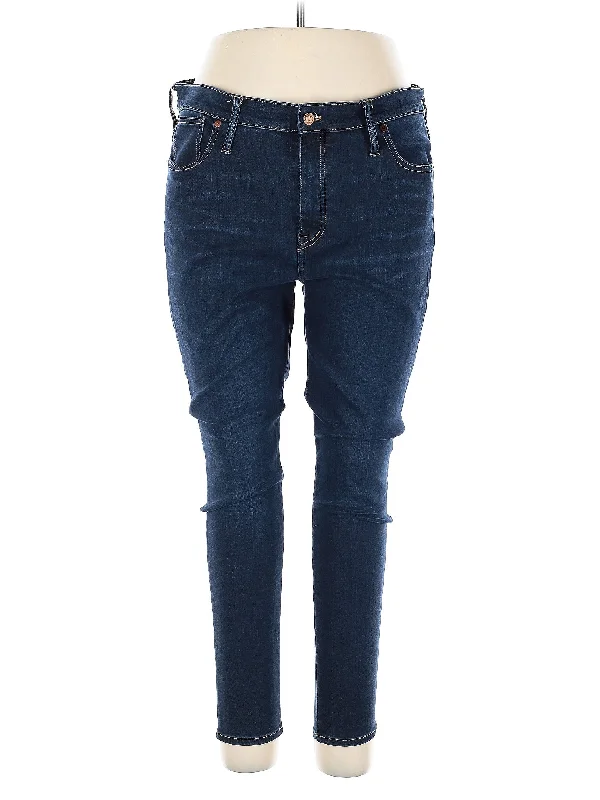 High-Rise Skinny Jeans in Dark Wash