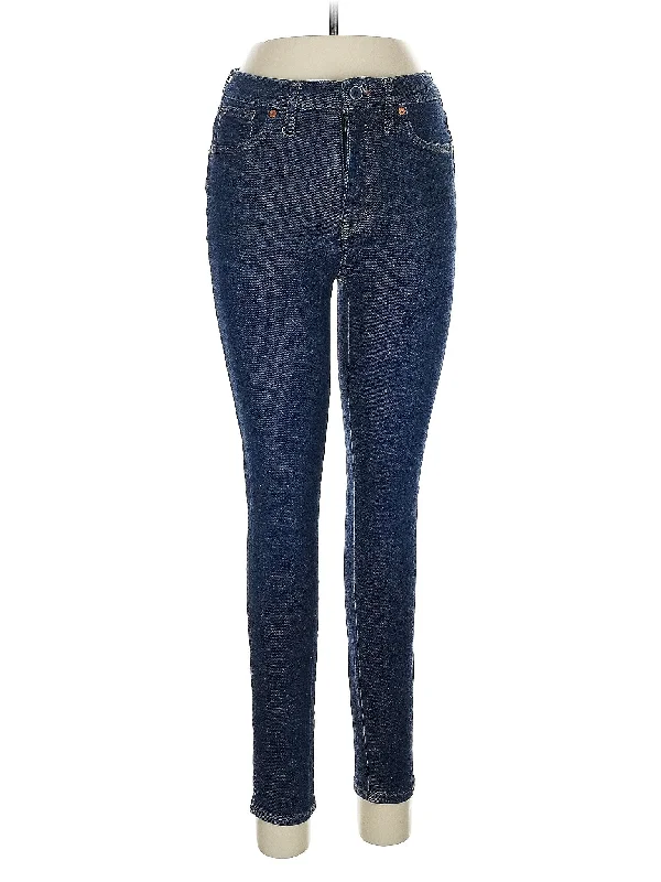 High-Rise Skinny Jeans in Dark Wash