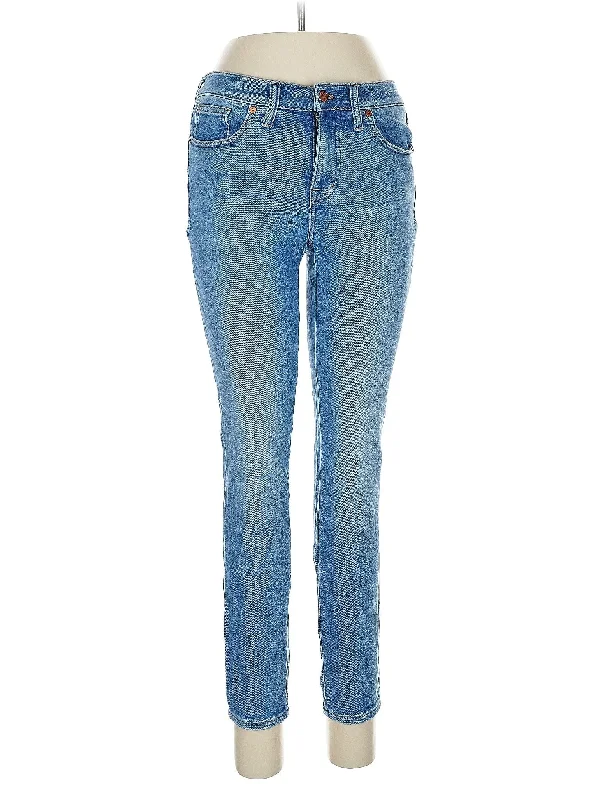 High-Rise Skinny Jeans in Light Wash