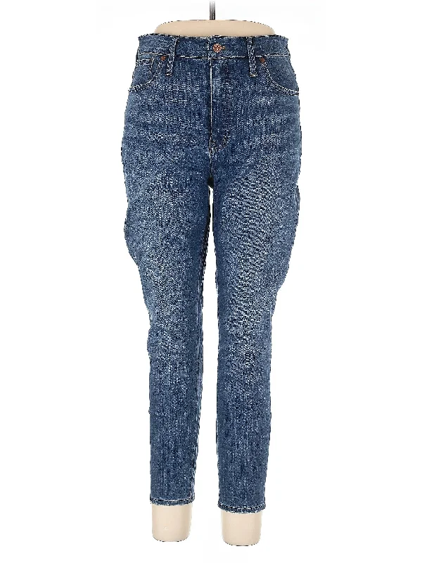 High-Rise Skinny Jeans in Medium Wash