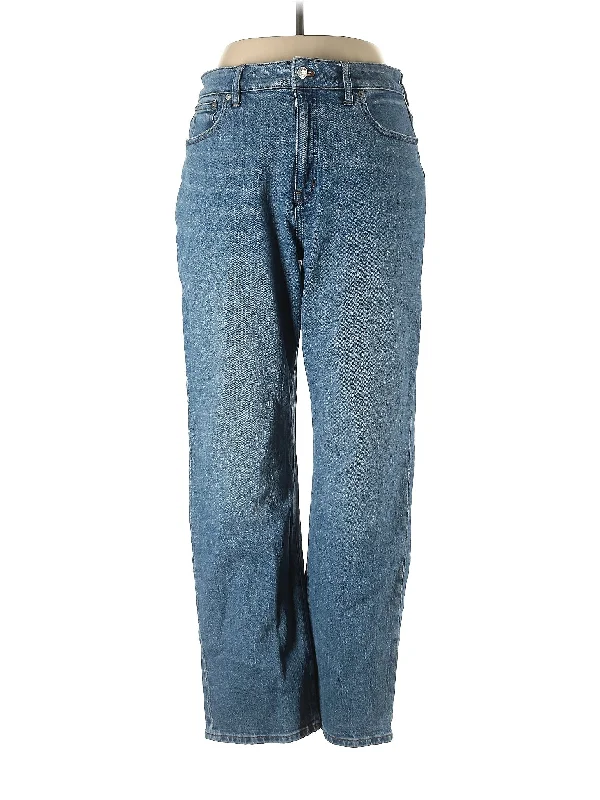 High-Rise Wide-leg Jeans in Medium Wash