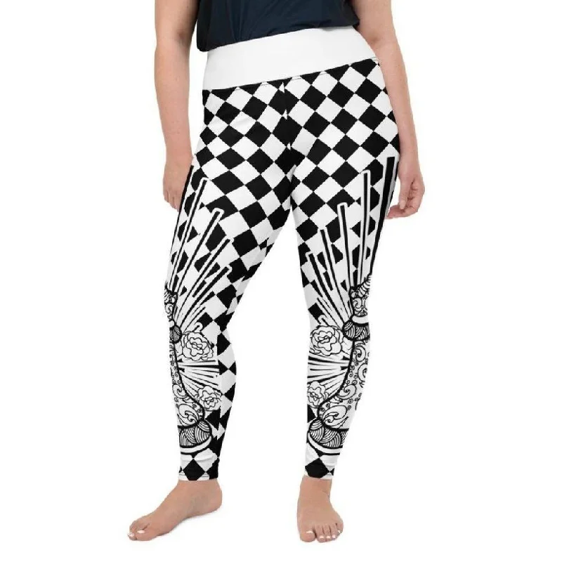 Chess Love Plus Size Leggings