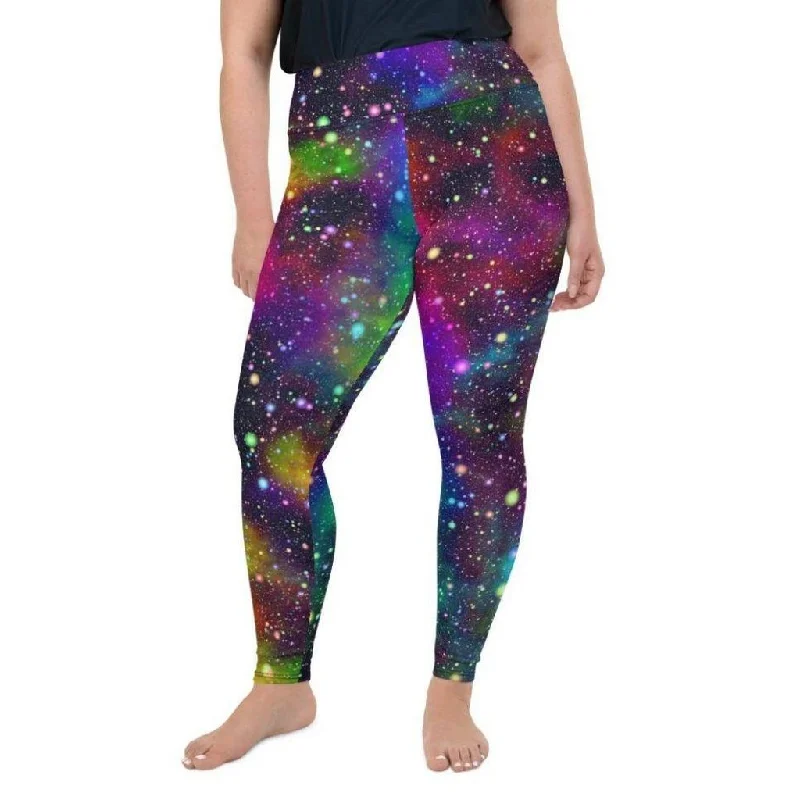 Colorful Universe Plus Size Leggings