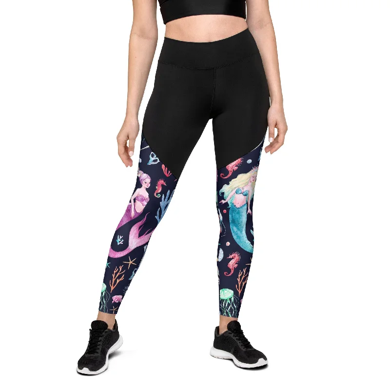 Enchanted Mermaids Compression Leggings