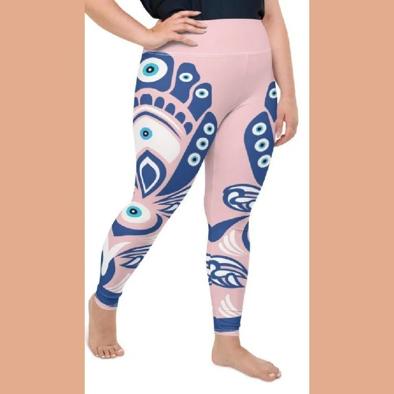 Eye Symbol Plus Size Leggings