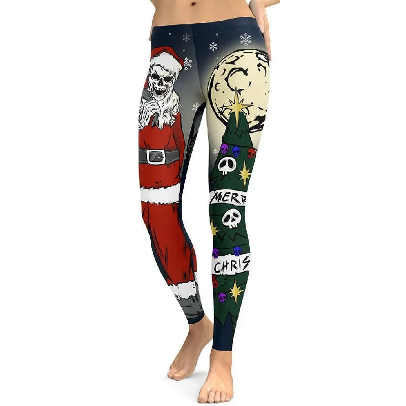 Goth Christmas Leggings