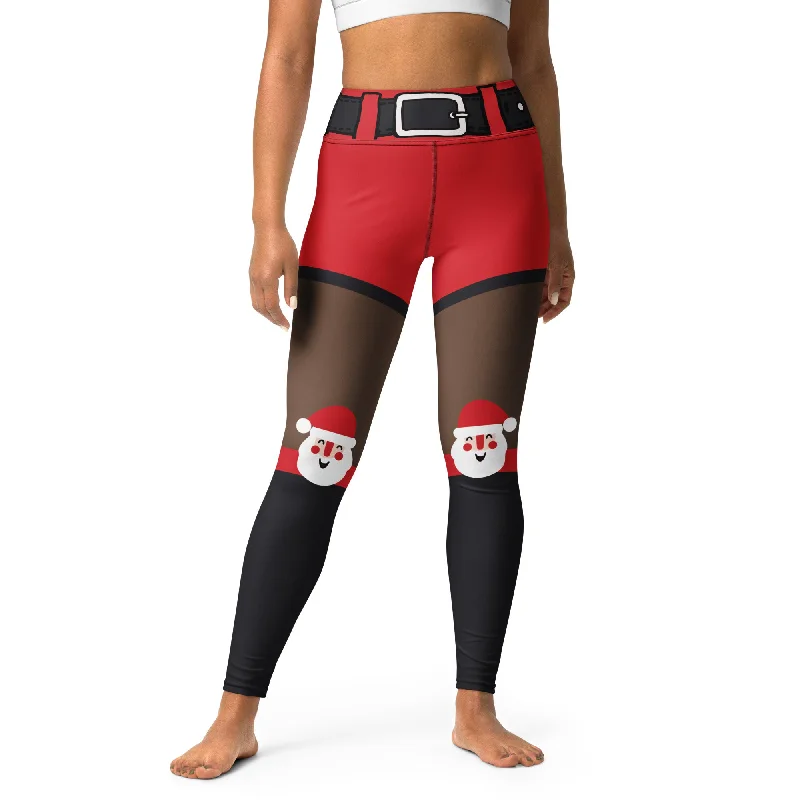 Jolly Santa Yoga Leggings