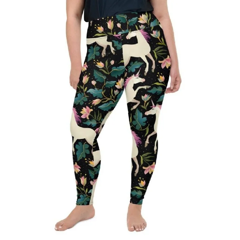 Magical Unicorn Plus Size Leggings