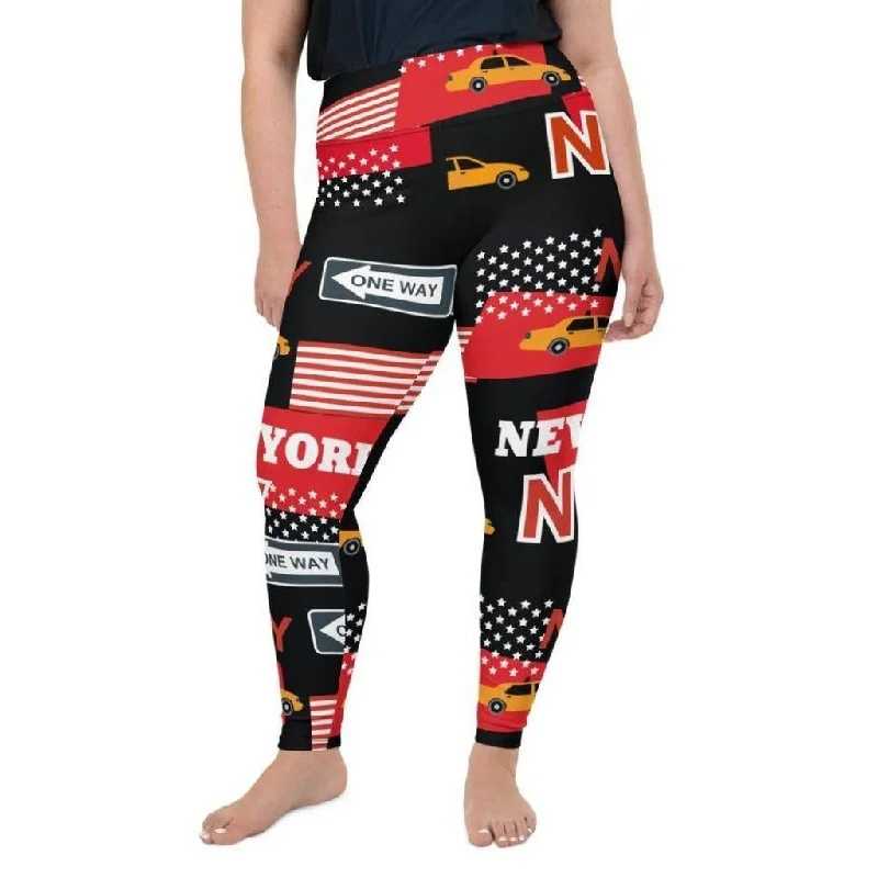 New York City Plus Size Leggings