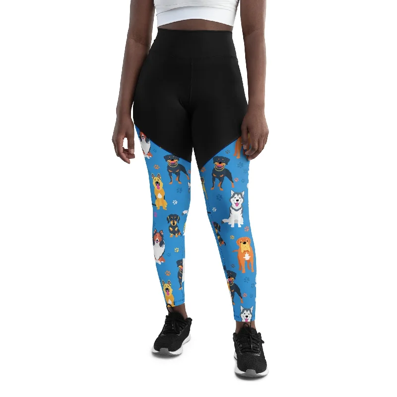 Puppies & Paws Compression Leggings