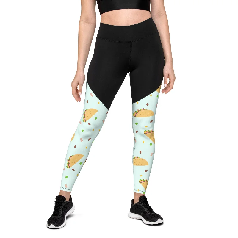 Tacos Compression Leggings