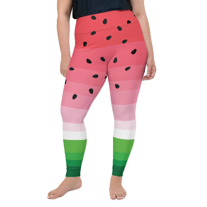 Watermelon Plus Size Leggings