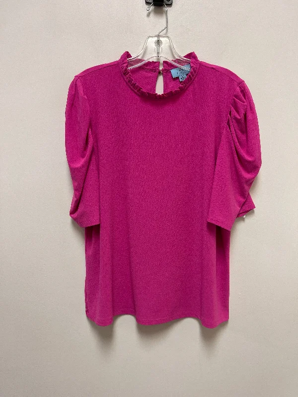 Pink Top Short Sleeve Cece, Size Xl