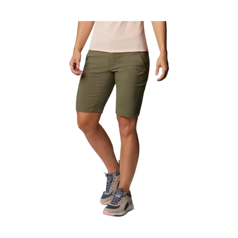 Columbia Women's Saturday Trail Long Short - Stone Green - ONLINE STORE CREDIT/EXCHANGE ONLY