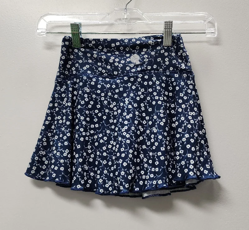 Girls Floral Tennis Skirt