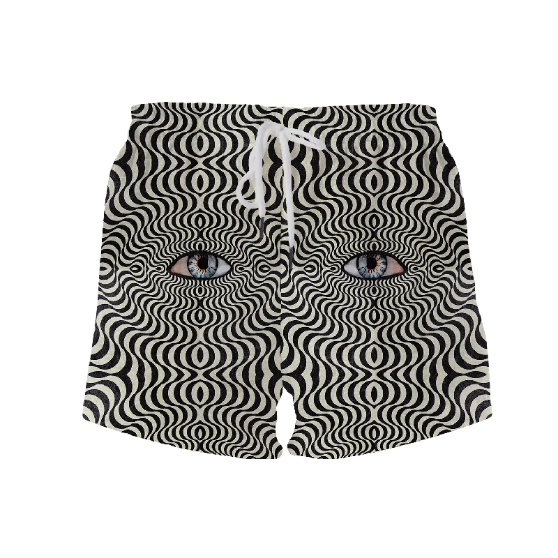 Hypnotic Eye All Over Print Women's Shorts