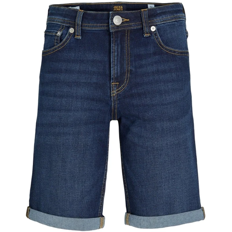 Jack & Jones Junior Blue Denim Original Rick Shorts 550