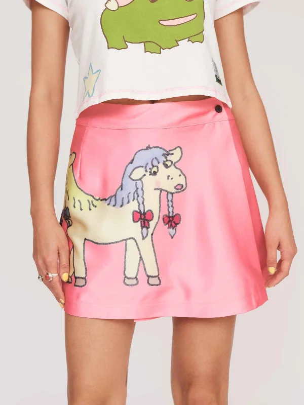 Pony Up Mini Skirt