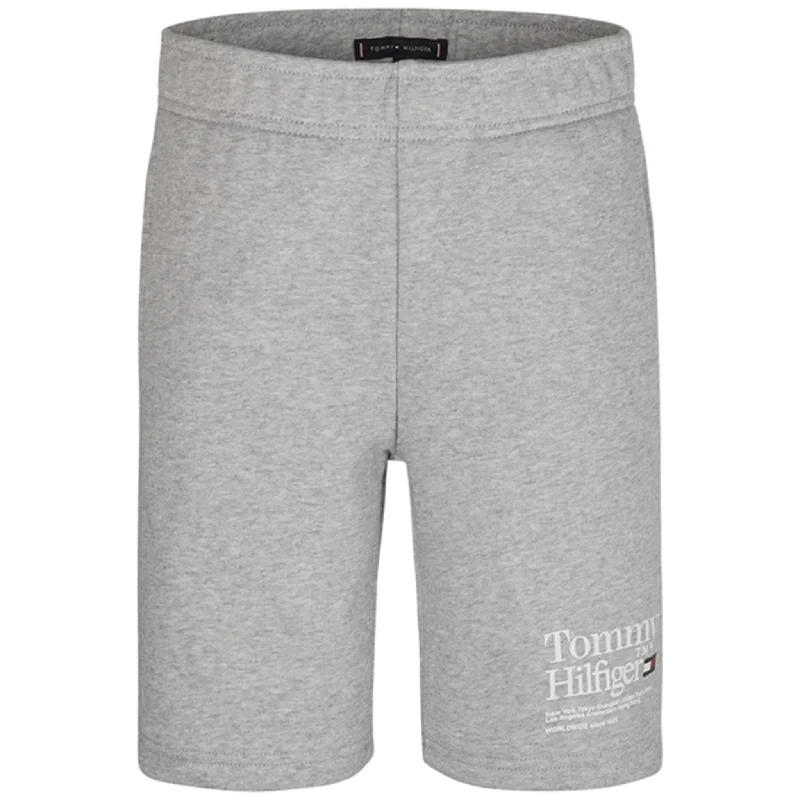 Tommy Hilfiger Timeless Tommy Sweat Shorts Light Grey Heather