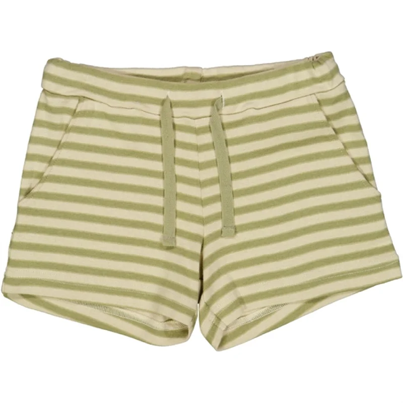 Wheat Green Stripe Walder Shorts