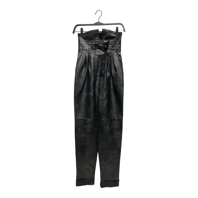 Maison Margiela/Skinny Pants/36/Leather/BLK/