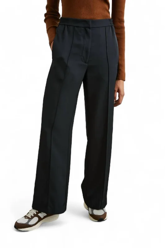 Alta Shiny Pant In Shiny Black